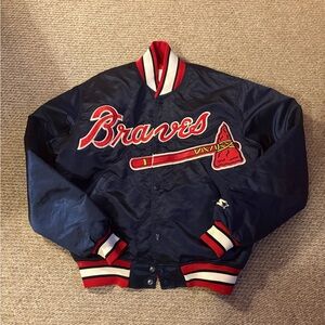 90s Vintage Braves Starter Varsity Jacket ⚾️⚾️